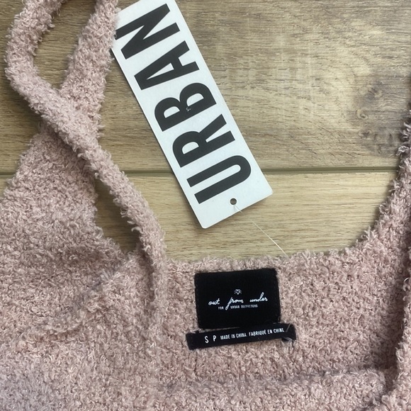 NWT UO | Sasha | Fuzzy‎ Crop Tank Top - Picture 5 of 9